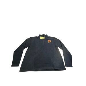 Auburn University Mens Large Navy Fleece Pullover By Pro Edge Knights Apparel